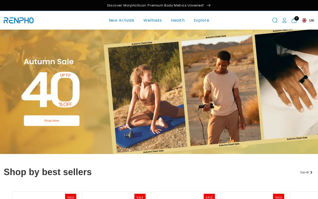 Renpho UK screenshot