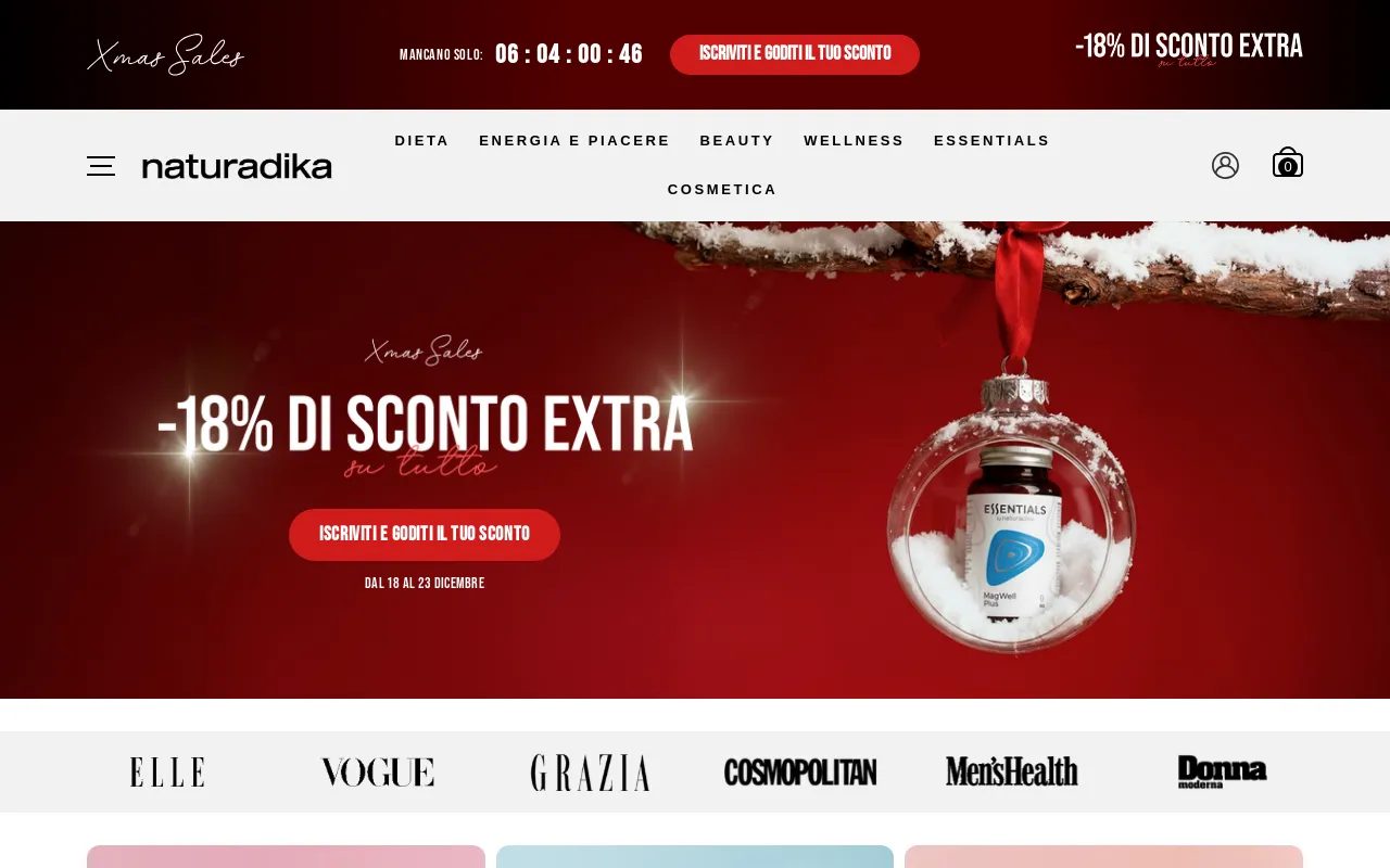 Naturadika– naturadika.it screenshot