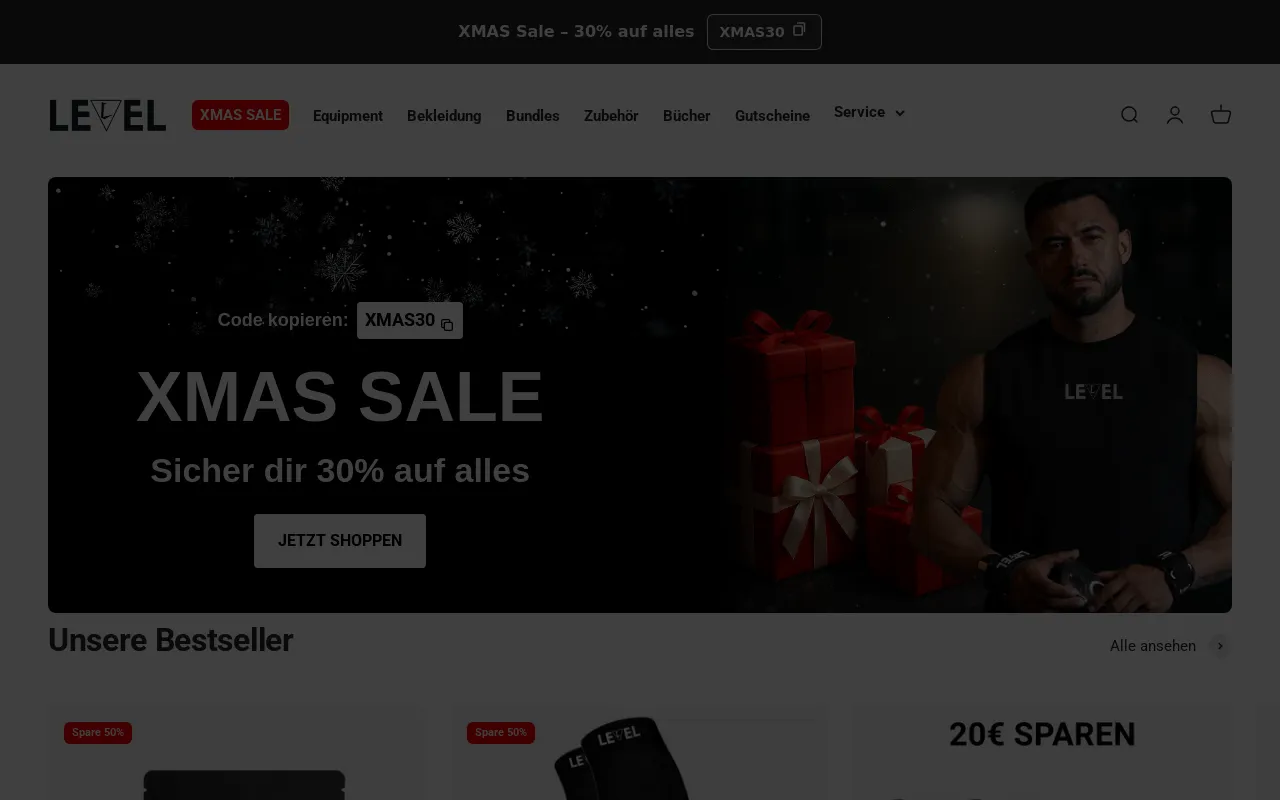 Level Equipment screenshot