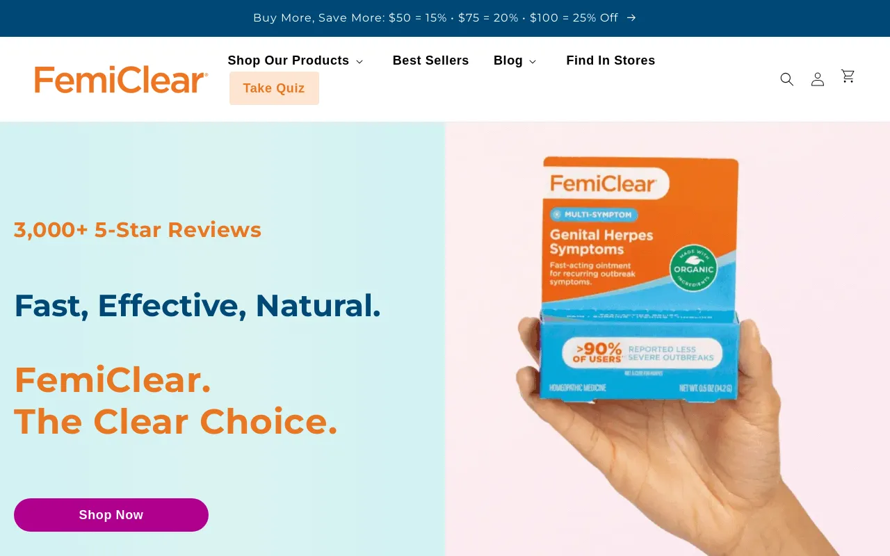 FemiClear screenshot