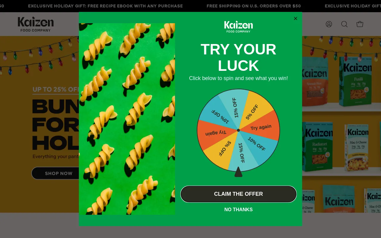 Kaizen Food Company screenshot