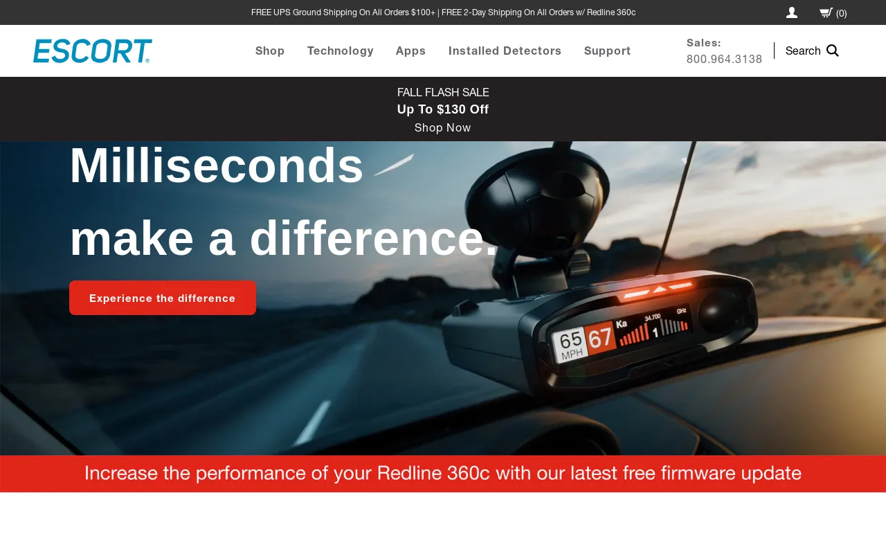 Escort Radar US screenshot