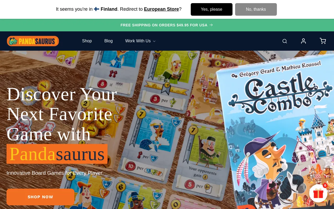 Pandasaurus Games screenshot