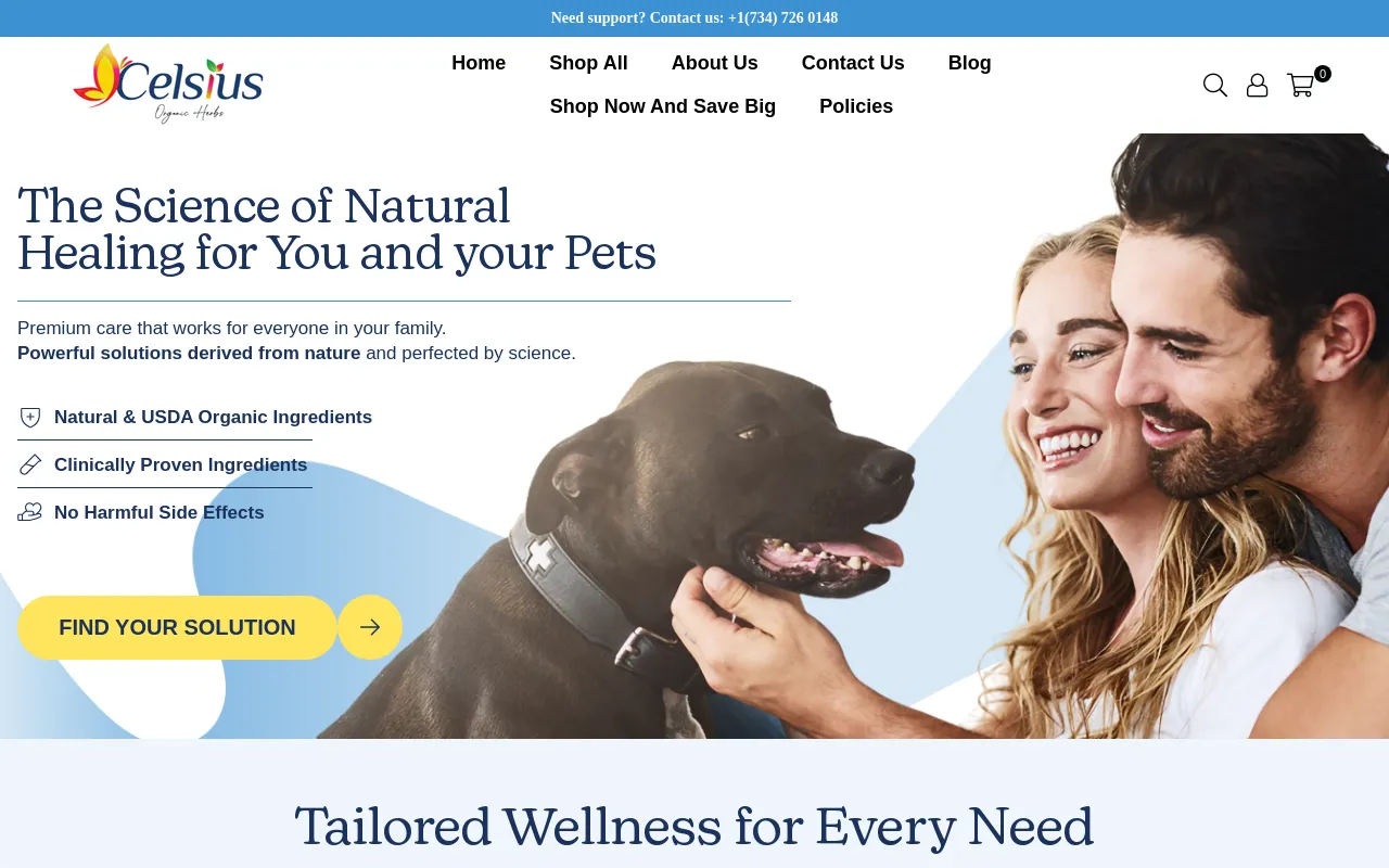 Celsius Herbs screenshot