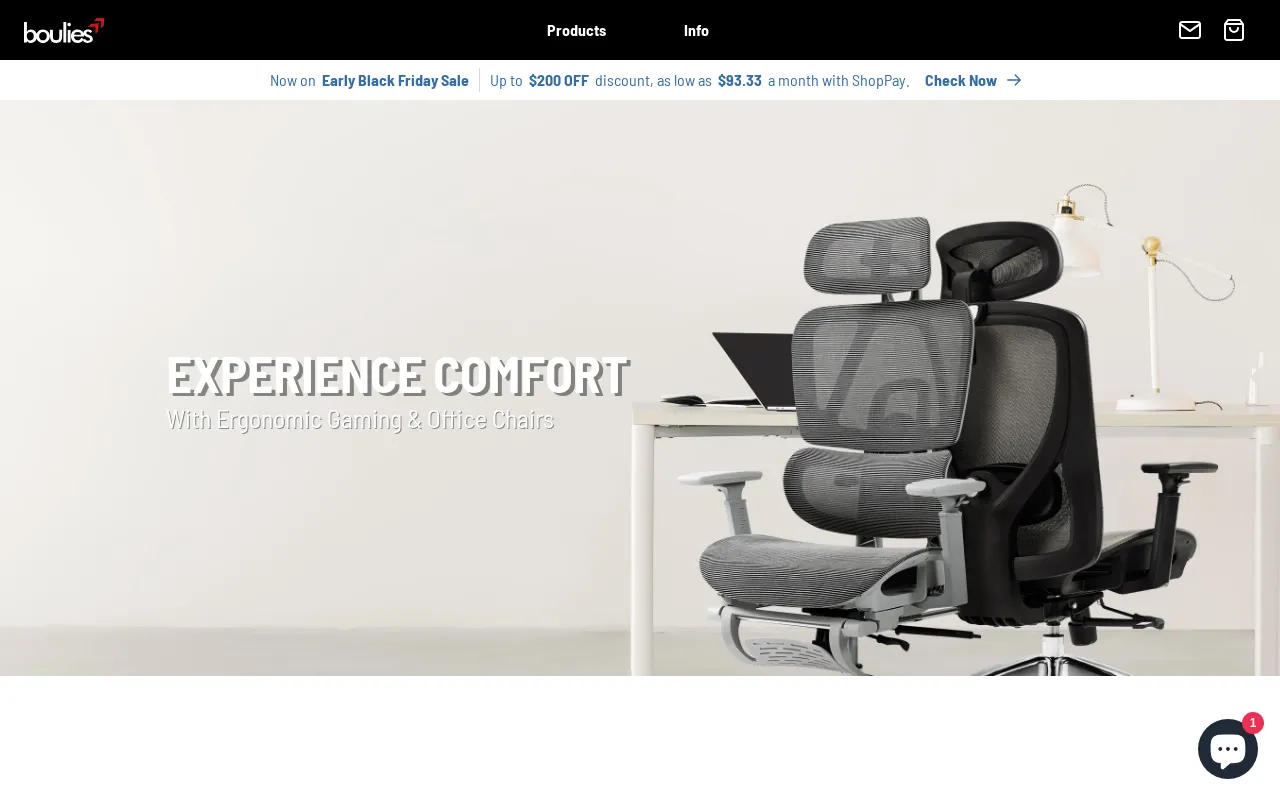 Boulies Chairs US screenshot