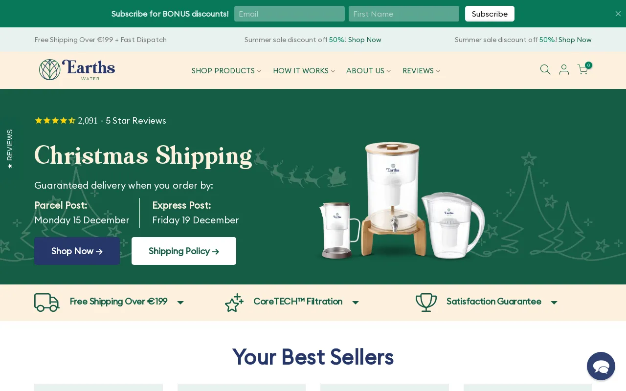 Earths Water screenshot