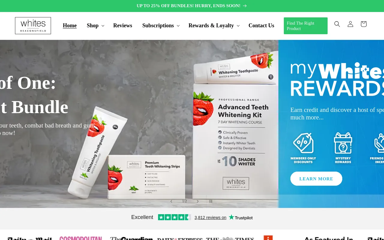 Whites Beaconsfield screenshot