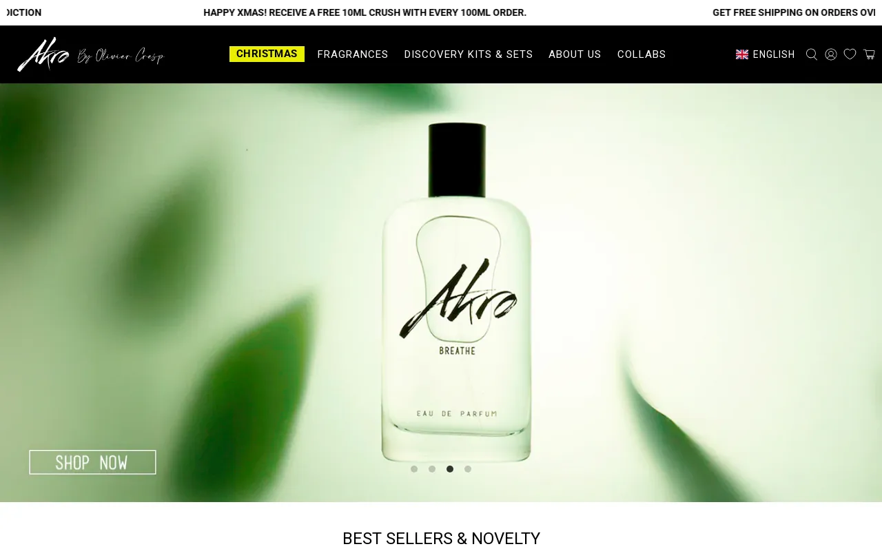 akrofragrances.com screenshot