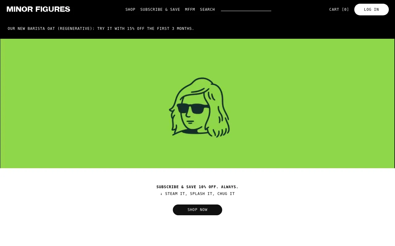 MINOR FIGURES screenshot