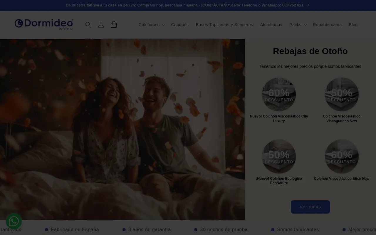 Dormideo screenshot