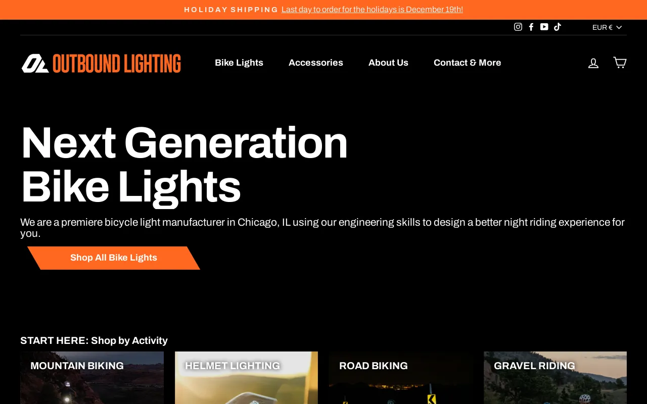 Outbound Lighting screenshot